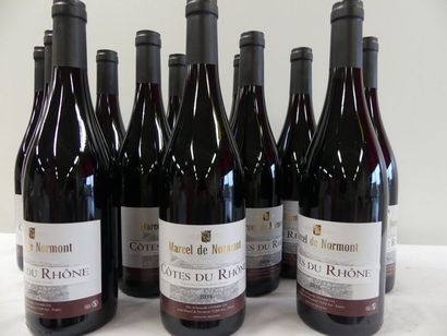 null 12 Côtes du Rhône, Marcel de Normont, 2016