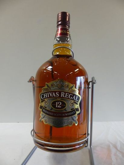 null 1 Flacon 4,5 l de Whisky Civas Regal 12 ans d'âge dans son coffret d'Origin...
