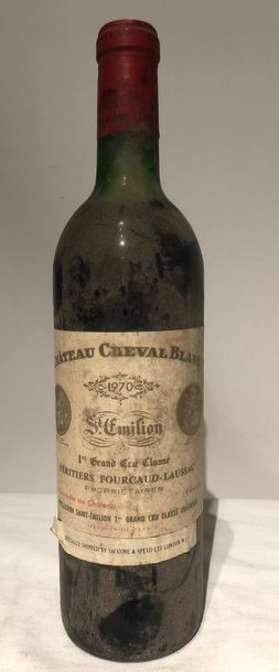 null 1 bouteille de "Château CHEVAL BLANC" 1970

Niveau légèrement bas.