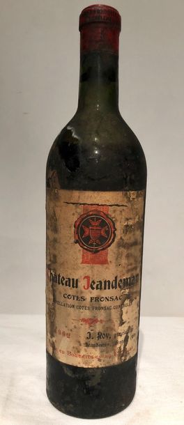 null 1 bouteille de "Château JEAN DEMAN" 1952