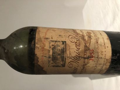 null 1 bouteille de "Château MAISON BLANCHE" 1953

Niveau vidange.