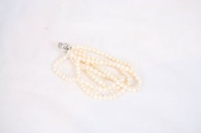 null BRACELET DE PERLES 4 RANGS

D. : 5,5/6 cm env.