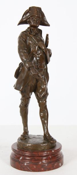null BRONZE "LE GARDE CHASSE" DE EMILE LOUIS PICAULT (1833-1915)

Bronze à patine...