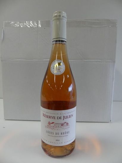 null 12 Côtes du Rhône Rosé La Ferme de Julien Récoltant à Laudun Médaille d'Or ...
