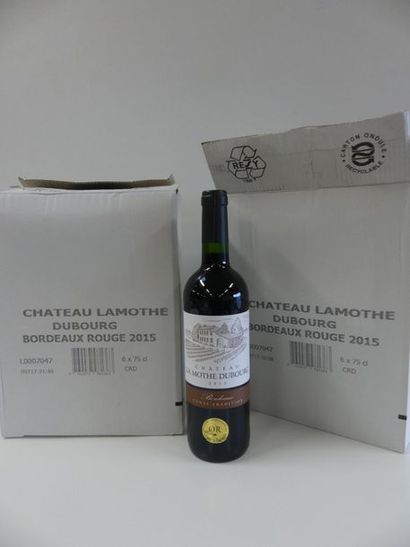 null 12 Château La Mothe Dubourg La Cuvée Tradition Médaille d'Or Bordeaux 2015