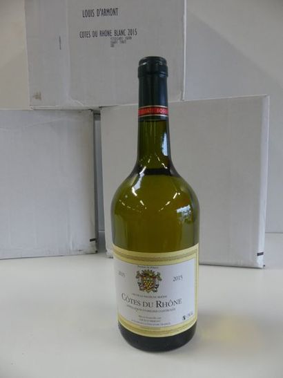 null 17 Côtes du Rhône Blanc Louis d'Armont 2015