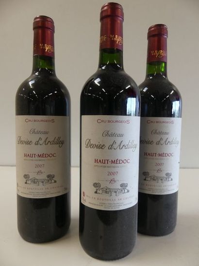 null 3 Château d'Ardilley La Devise d'Ardilley Cru Bourgeois de Haut Médoc 2007