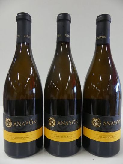 null 3 Chardonnay Anayon Cru d'Espagne Btles lourdes, numérotées 2017