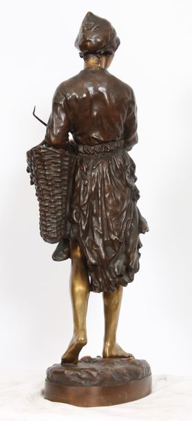 null BRONZE "LA RAMASSEUSE DE GOEMON" DE JEAN-BAPTISTE CARPEAUX (1827-1875)
Bronze...