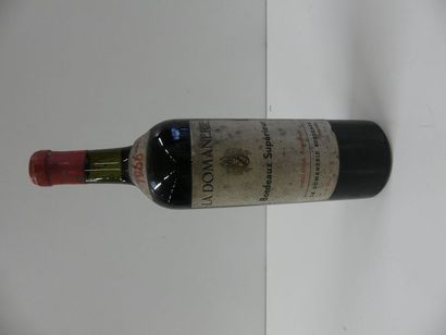 null 1 Bordeaux Supérieur La Domanerie 1966