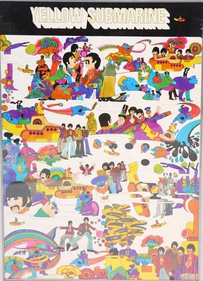 null AFFICHE BEATLES "YELLOW SUBMARINE" 1969

Impression couleurs sur papier, intitulée...