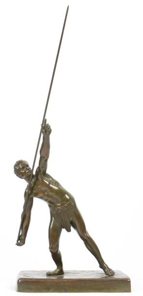 null BRONZE ART DECO "LE LANCEUR" DE DIMITRI CHIPARUS (1886-1947)

Bronze à patine...
