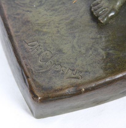 null BRONZE ART DECO "LE LANCEUR" DE DIMITRI CHIPARUS (1886-1947)

Bronze à patine...