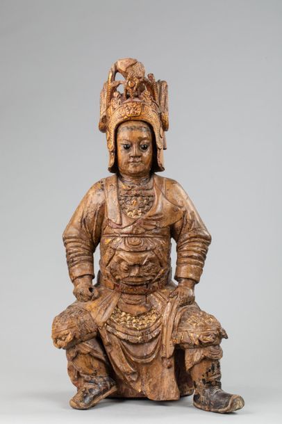 null "Guandi" divination de Guan Yu le dieu de la guerre , modème de vertu dans le...