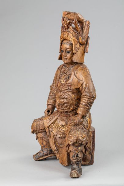 null "Guandi" divination de Guan Yu le dieu de la guerre , modème de vertu dans le...