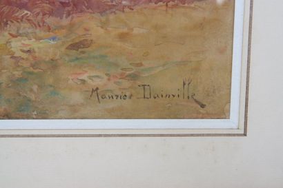 null AQUARELLE "SOUS-BOIS AUTOMNAL" DE MAURICE DAINVILLE (1856-1943)

Aquarelle sur...