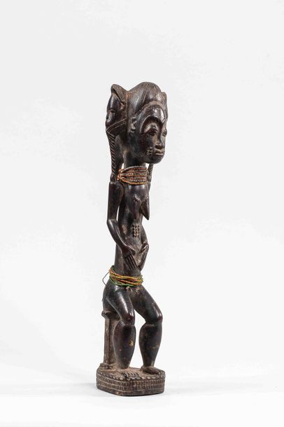null Statuette BAOULE Côte d’ivoire avant 1940 Circa 				

H : 47 cm