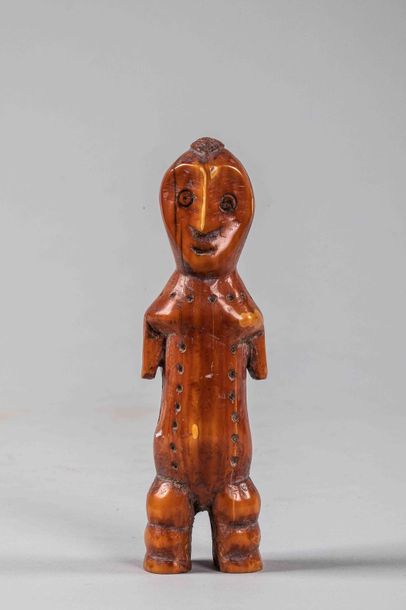 null Statuette en ivoire -LEGA - ex Congo belge avant 1940 					

H : 14 cm