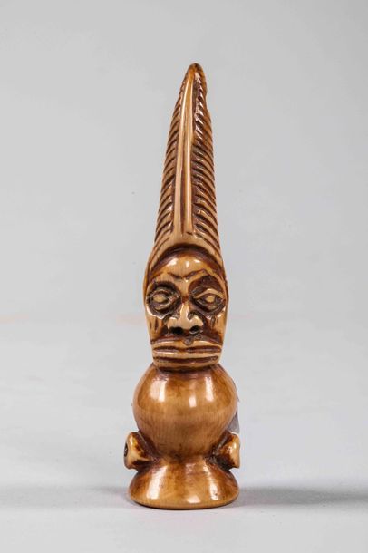 null Sifflet. Ivoire CHOKWE - ex Congo belge avant 1940					

11 cm