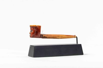 null Pipe. Ivoire BAKONGO - ex Congo belge avant 1940					

13 cm