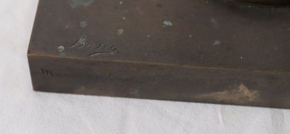 null BRONZE "HENRI IV ENFANT" DE FRANCOIS- JOSEPH BOSIO (1768-1845)

En bronze patiné,...