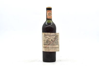 null 1 bottle of Château Cantemerle 1950. Grand cru classé. Appellation Haut-Médoc...