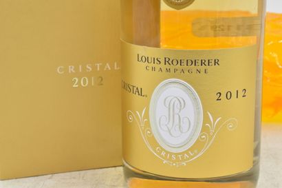 null 1 bottle Champagne Louis Roederer "Cristal" 2012.
In original box. Perfect level...
