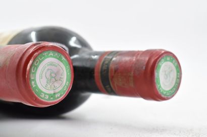 null 2 bottles of Château Longueville 1973. 
Level: -2 and -3.5 cm under the capsule....