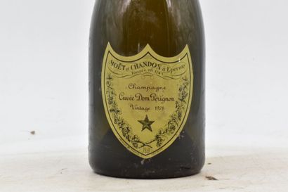 null 1 bottle of DOM PERIGNON champagne. Vintage 1978. Moët & Chandon
Level : -0.5...