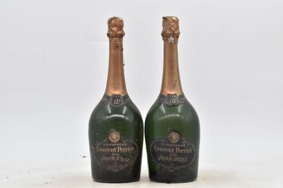 2 bottles of Laurent PERRIER champagne. Cuvée...