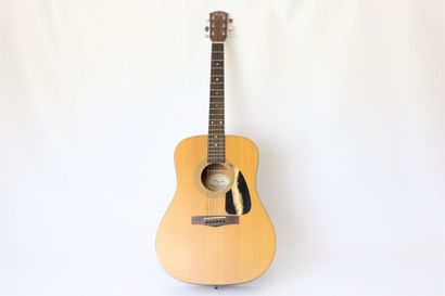 null Fender acoustic folk guitar, model DG-6, very good condition, in a nice fiber...