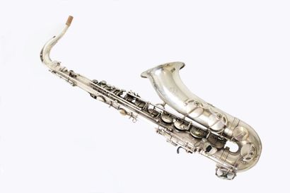 Henri Selmer Mark VII saxophone, silver plated...
