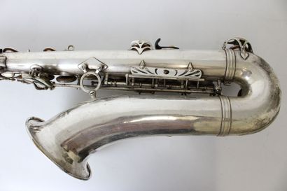 null Henri Selmer Mark VII saxophone, silver plated model of 1979, bearing the number...