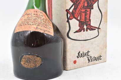 null 1 bottle Armagnac Saint-Vivant "Vieille Réserve".
In original box. 