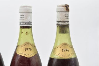 null 5 bottles of BOURGOGNE HAUTES-COTES-DE-NUITS 1976 Jacques de Lucenay. 
Levels...