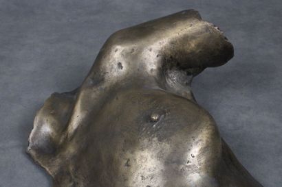 null Vassilakis TAKIS (1925-2019)
"Magnétic evidence 1983", bronze à patine brune,...