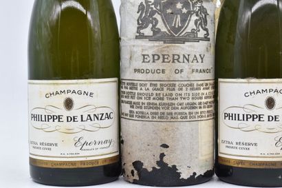 null CHAMPAGNE
Brut
Non Vintage
Philippe de Lanzac (Epernay)
3 bottles

Levels: above...