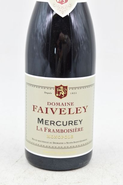 null MERCUREY
La Framboisière - Monopole
2018
Domaine Faiveley
1 bottle

Level: 0.1...