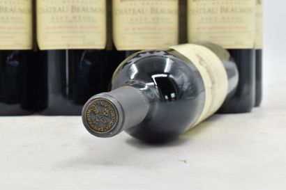 null HAUT-MEDOC
1995
Château Beaumonts
11 bouteilles

Niveaux : 1,5 cm sous la capsule,
Etiquettes...