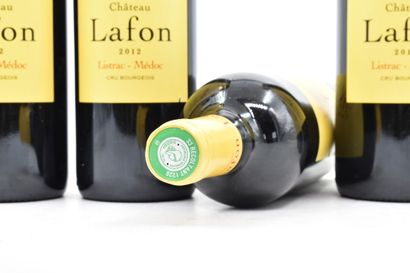 null LISTRAC - MEDOC
2012
Château Lafon
6 bouteilles

Niveaux : 0,5 cm sous la capsule.
Etiquettes...