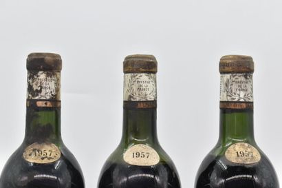 null PAUILLAC
Grand Cru Classé 5
1957
Château Haut-Batailley
3 bouteilles

Niveaux...