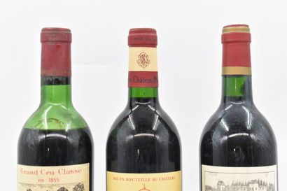 Assortiment de 3 bouteilles de vins de Saint-Estèphe : SAINT-ESTEPHE - Grand Cru...
