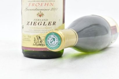 null ALSACE
Grand Cru "Froehn
2001
Fernand Ziegler
2 bottles

Levels: 0.5 cm under...