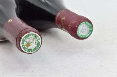 Assortiment de 2 bouteilles de vins de Bourgogne : RULLY (Rouge) - Les Chaponnières...