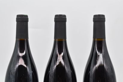 Assortiment de 3 bouteilles de vins du Mâconnais : MÂCON (Red) - Chapaize - Domaine...