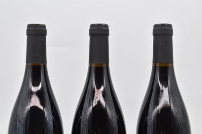 Assortiment de 3 bouteilles de vins du Mâconnais : MÂCON (Rouge) - Chapaize - Domaine...