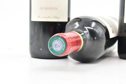 null MEDOC
2010
Château Castera
3 bouteilles 

Niveaux : 0,5 cm sous la capsule,
Étiquettes...