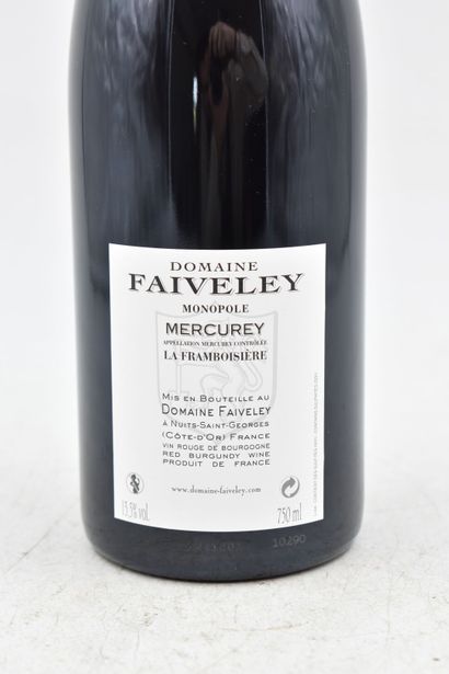 null MERCUREY
La Framboisière - Monopole
2018
Domaine Faiveley
1 bouteille

Niveau...