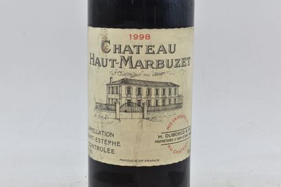 null SAINT-ESTEPHE
Cru Bourgeois Exceptionnel
1998
Château Haut-Marbuzet
1 magnum

Niveau...