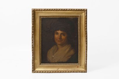  Pierre-Paul PRUD'HON (1758-1823). Entourage de.
Portrait de Madame Bornier, huile... Gazette Drouot